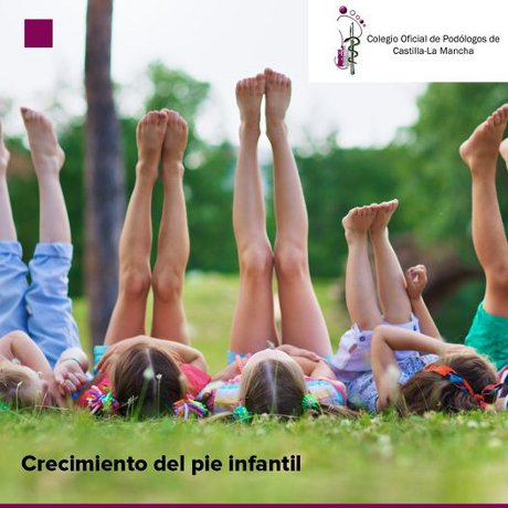 El crecimiento del pie